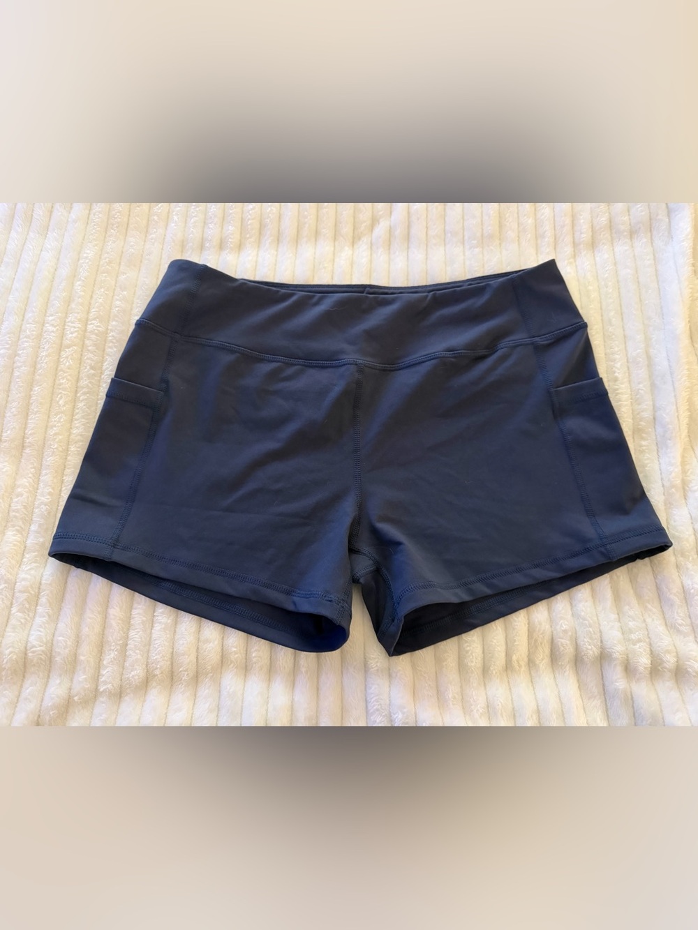 Born Primitive Navy High-Rise Bike Shorts